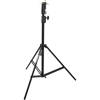 Manfrotto (Distributed by Bogen) 6' Two Section Air Cushioned Aluminum Cine Stand with Leveling Leg, Black