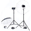Bowens Studio-in-a-Box, with Two Esprit Gemini 125 Monolights, Umbrellas & Stands, 117 volt AC USA.