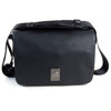 Delsey Corium 5, Black Pebble Leather Lux Style Shoulder Bag