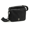 Delsey Cortex 1 Lightweight Water-resistant Ballistic Nylon Shoulder Bag - Black