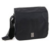 Delsey Cortex 3 Lightweight Water-resistant Ballistic Nylon Shoulder Bag - Black