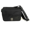 Delsey Cortex 5 Lightweight Water-resistant Ballistic Nylon Shoulder Bag - Black