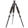 Giottos GB Series Black Pro Classic 2 Section Tripod Legs, 23" Max Height, with Case