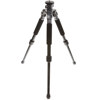 Giottos MT-7240 2 Section Lava Series, Universal Tripod Legs, Supports up to 6.6 lbs., Maximum Height 25", Metallic Color.