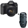 Canon EOS 50D Digital SLR Camera Body Kit, 15.1 Megapixels, Black with EF 28-135mm f/3.5-5.6 IS USM Standard Zoom Lens, & EF 70-300mm f/4-5.6 IS USM Autofocus Telephoto Zoom Lens