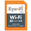 Eye-Fi Pro Wireless 4 GB Secure Digital SDHC Memory Card with Auto Geotagging, ad HOC Uploads, Hotspot Access & Websharing