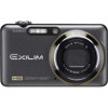 Casio High Speed Exilim EX-FC100BK Digital Camera, 9.1 Megapixel, 5x Optical Zoom, 4x Digital Zoom, 2.7" TFT LCD, Black