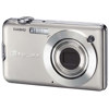 Casio Exilim Card EX-S12SR Digital Camera, 12.1 Megapixel, 3x Optical Zoom, 4x Digital Zoom, 2.7" LCD, Silver