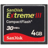 SanDisk 4 GB Extreme III Compact Flash Memory Card