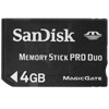 SanDisk 4 GB Memory Stick Pro Duo Memory Card.