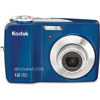 Kodak C182 12 Megapixel Zoom Digital Camera with 3x Optical Zoom, 5x Continuous Digital Zoom, 3" LCD Display, Blue