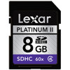 Lexar 8 GB 60x Platinum II Series, Secure Digital High Capacity (SDHC) Memory Card