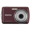 Pentax Optio E70 Digital Camera with 10.0 Megapixel, 3x Optical Zoom, 5.7x Digital Zoom and 2.4" LCD Screen - Red