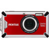Pentax Optio W80 12.1 MP, Waterproof, Dust/Cold/Shock-Proof Digital Camera, Wide-Angle 5x Optical Zoom, Red