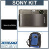 Sony CyberShot DSC-TX1 Digital Camera Kit, - Gray- with 2 GB Memory Stick, Camera Case,
