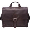 Jill.e Jack Series, Weatherproof Messenger Style Camera Bag with Brown Colombian Leather Exterior with Contrasting Stitch
