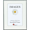 Lawrence Images Format Plastic Frame, Vertical or Horizontal Hung or Table Top 8.5" x 11" Photo, Color: Black.