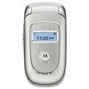Motorola V191 Unlocked Cellular Phone with 65K Color CSTN Display, GSM Technology, Silver