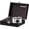 Minox DCC 5.0 Classic Digital Camera "White Edition", 5 Megapixel, 4x Digital Zoom, 1.5" LCD Monitor