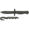 Ontario Knife ASEK, Aircrew Surival Egress Knife System, with Drop Point Knife, Multi Tool with Strap Cutter & Sheath, Camoflage