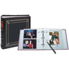Pioneer Bound Leather Bi-Directional Picture Album, Random Color Covers, Holds 200 4" x 6" Photos, 2 Up