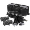 Profoto D1 500/500 Studio Kit, with 2 D1 500 Watt Second Monolights, Umbrellas, Lightstands & Case