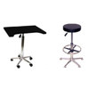 Savage Complete Posing Kit, Pneumatic Posing Stool with Foot Rest & Pneumatic Posing Table.