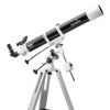 Skywatcher GreatStart SW 80AR-EQ2 80mm Manual Achromatic Refractor Telescope with Red Dot Finder, 900mm Focal Length