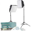 Westcott Erin Manning Home Studio Lighting Kit with 2 Constant Output uLites, Softboxes, Stands, Bulbs & Educational DVD