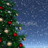 Westcott Photo Basics 5' x 6' "Snowfall", Christmas Tree & Snow Scenic Cotton Muslin Background #824