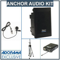 Anchor Audio EXP 7500U1 Explorer Pro with 1 Wireless Receivers SS 550 Stand HeadBand Microphone BodyPack Transmitters