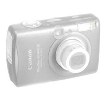 GGI International Light Blue Silicone Case for the Canon PowerShot SD 750 Elph Camera