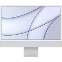 

Apple iMac 24" with Retina 4.5K Display, M1 Chip with 8-Core CPU and 8-Core GPU, 16GB Memory, 256GB SSD, Gigabit Ethernet, Magic Keyboard with Touch ID, Silver, Mid 2021