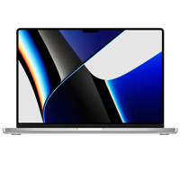 

Apple MacBook Pro 16" with Liquid Retina XDR Display, M1 Max Chip with 10-Core CPU and 24-Core GPU, 32GB Memory, 8TB SSD, Silver, Late 2021