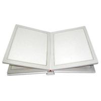 Adorama Professional Photo Album, Burgundy Leatherette Cover with Library Bound Off White Pages, Holds 24 4" x 6" Prints