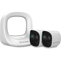 Amcrest SmartHome 2x 1080p 2MP Indoor/Outdoor Wireless Battery Camera with SmartHub, 16' Night Vision, White
Amcrest SmartHome 2x 1080p 2MP Indoor/Outdoor Wireless Battery Camera with SmartHub, 16' Night Vision, White