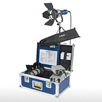 Arri Arrilux 200 HMI Pocket PAR Lighthouse Kit with Ballast HMI Lamp and Accessories 200 Watts 120 220 Volts AC