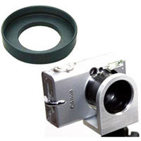 Adorama T-Thread Adapter Kit for the Canon Powershot S100, S110 & S200 Digital Cameras.