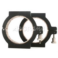 Parallax Instruments 4" OD Standard Hinged Tube Rings for Tele Vue Genesis, Genesis SDF, TV-101, TV-102, NP-101 & Orion ED80