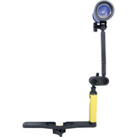 Bonica MT-09 25 to 50W Switchable Quartz Halogen Video Light with Tray and Arm