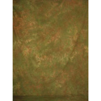 Flashpoint 5' x 6' Circular Collapsible Disc Background, One Side Chroma Blue and One Side Chroma Green, with Carrying Case.