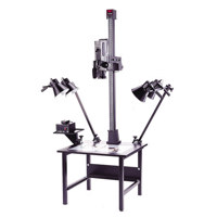 Bogen   Manfrotto System 800   750 Repro Copy Stand w  Table  Light Box  Column w  Motorized Carriage and Support Arm