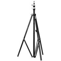 Bogen - Manfrotto 8' Compact Folding Stand, Air-Cushioned, Black