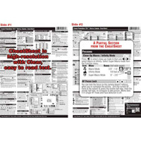 PhotoBert Photo CheatSheet for Canon PowerShot S5 Digital Camera