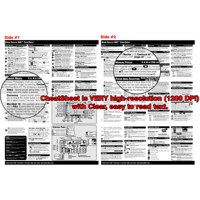 PhotoBert Photo CheatSheet for Nikon Coolpix 8400 Digital Camera