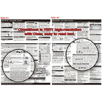 PhotoBert Photo CheatSheet for Fujifilm FinePix S9000 & S9500 Digital SLR Cameras.