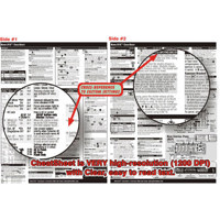 PhotoBert Photo CheatSheet for Nikon Coolpix 885 Digital Camera