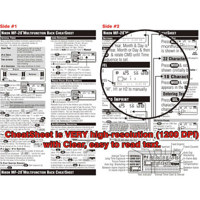 PhotoBert Photo CheatSheet for Canon 580EX SpeedLight