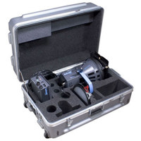 Bron Kobold DW 800 PAR AC Production Kit with 800 watt HMI Head Ballast PAR Reflector Lamp Scrims Barndoor Case