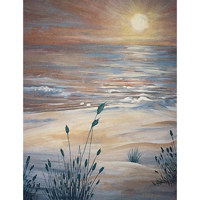 Studio Dynamics General Scenic Series 10 x 10 Muslin Background  Sunburst